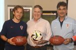 Bill Belichick meets Luka Modrić and the Croatia team