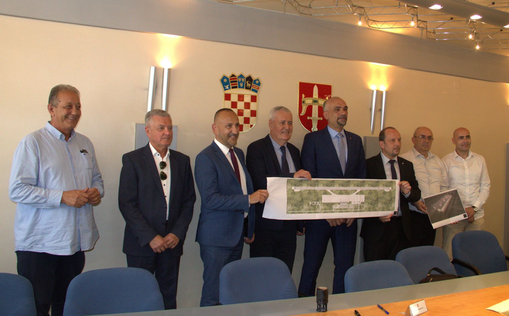 The establishment of the company Zračna Luka Srce Dalmacije (Heart of Dalmatia Airport) 