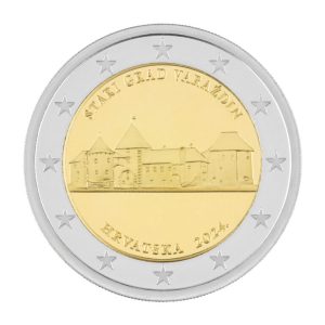 2-euro coin honouring Varaždin