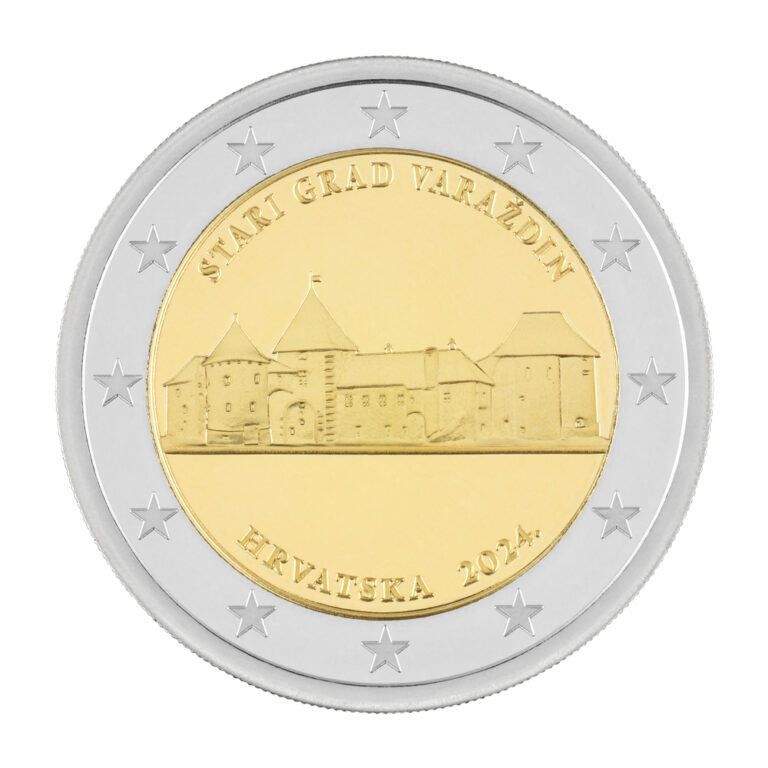 2-euro coin honouring Varaždin 