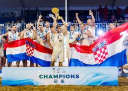 Croatia are world beach handball champions again