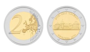 2-euro coin honouring Varaždin