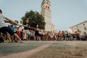 Gramperijada in Kaštelir-Labinci in Istria, Croatia