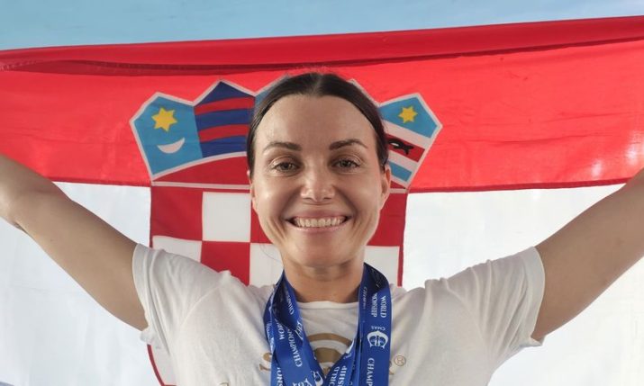 Croatian Mirela Kardašević sets new freediving world record
