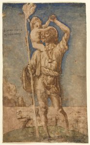 Saint Christopher Carrying the Christ Child