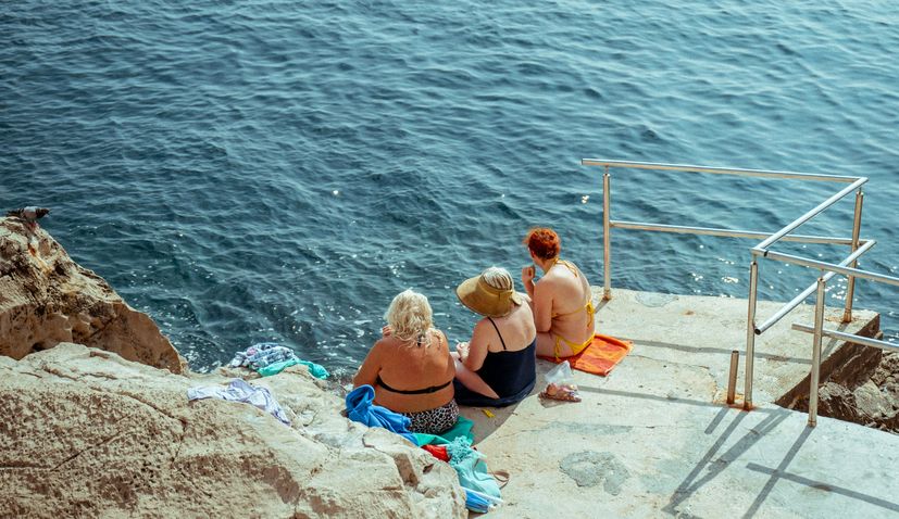 Sea in Dubrovnik