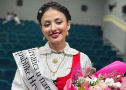 Bolivian-Croatian crowned most beautiful in national costume outside Croatia 