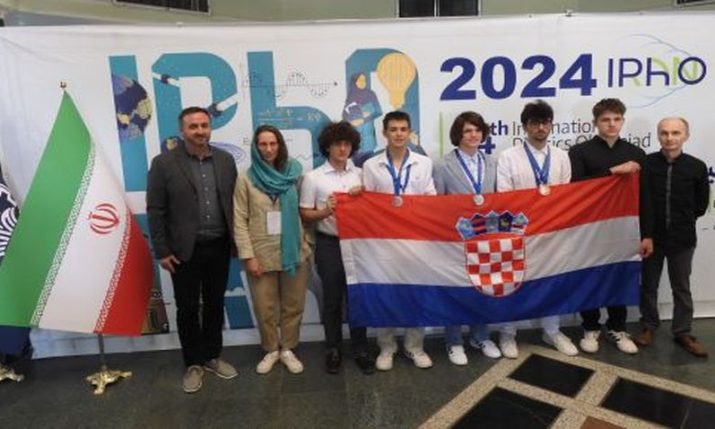 Croatian students scoop three medals at Physics Olympiad in Iran