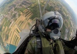 Spectacular cockpit video of Croatian Rafale with pilot’s message