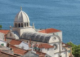 The leg that carried Christ and all the sins of the world is in Šibenik Cathedral