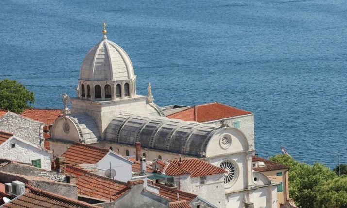 The leg that carried Christ and all the sins of the world is in Šibenik Cathedral