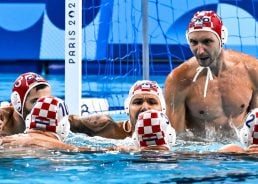 Croatian water polo team win Olympic silver medal