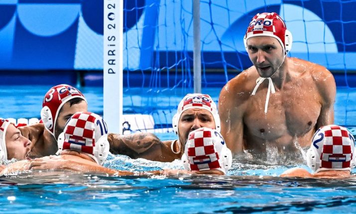 Croatian water polo team win Olympic silver medal