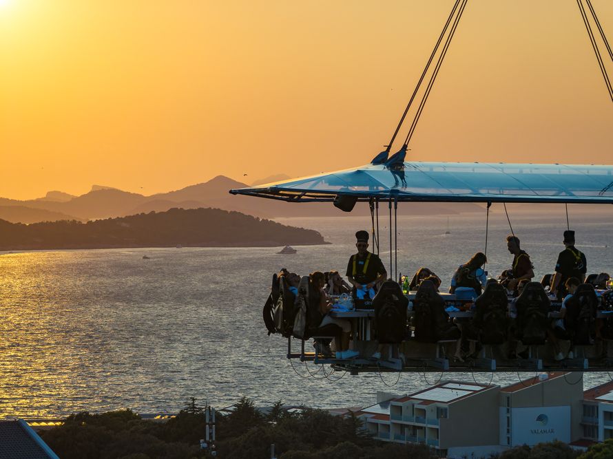 Dinner in the Sky Dubrovnik