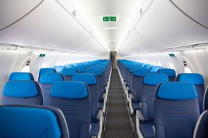 Croatia Airlines new Airbus A220-300 cabin