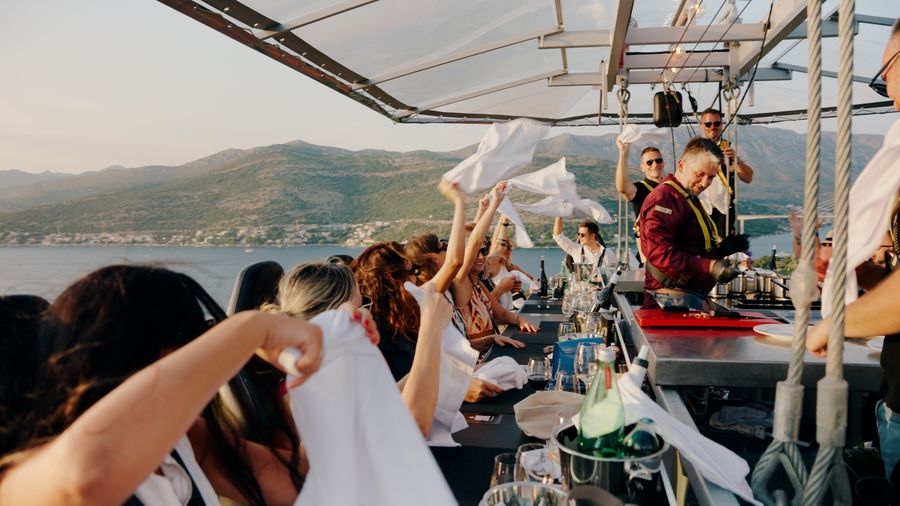 Dinner in the Sky Dubrovnik