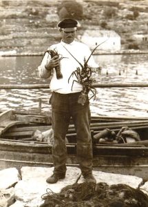 A fisherman in Dalmatia