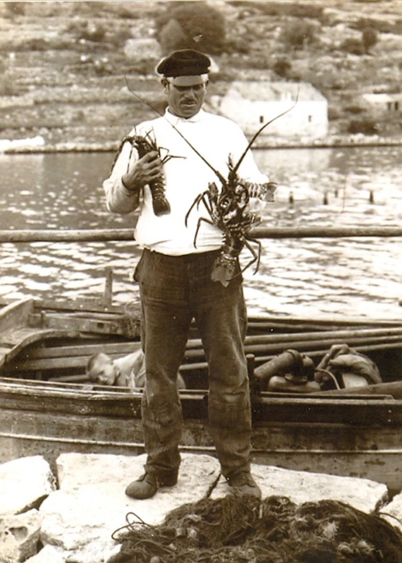 A fisherman in Dalmatia