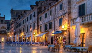 restaurant empty dubrovnik