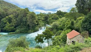 Krka river in Croatia