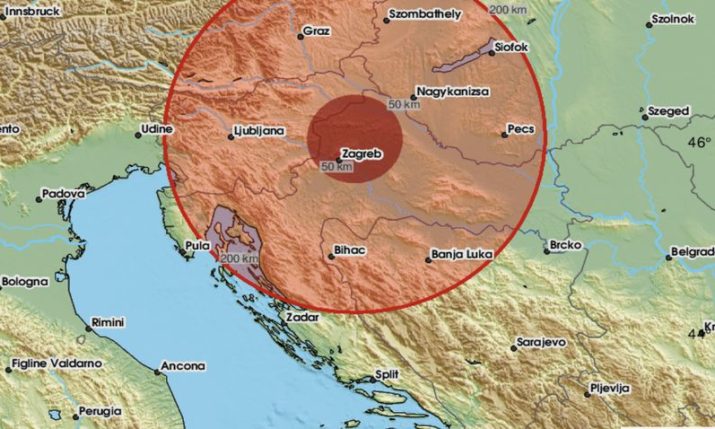 Magnitude 4.0 earthquake hits northern Croatia