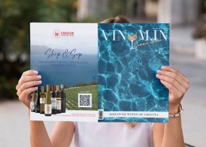 Cover of VinumIn, the premiere Croatian wine magazine,