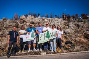 Two hundred volunteers, scouts, and foresters from Croatian Forests took part this Saturday in reforesting a fire-ravaged forest in Biokovo Nature Park