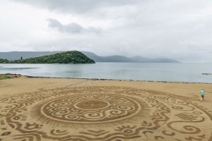 4th Sand Art Neretva Festival in Opuzen.