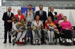 Croatian medal-winning Paralympians return to welcome in Zagreb