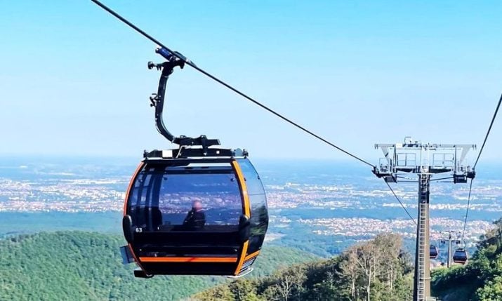 Zagreb’s free cable car up Sljeme proves a huge success 