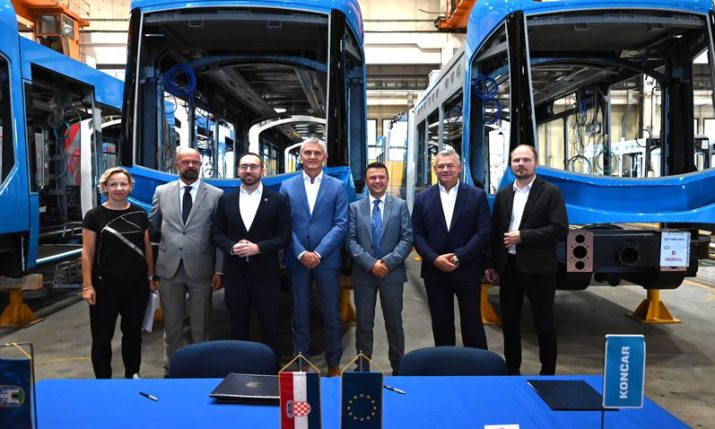 Zagreb invests €200 million in 80 new Croatian-made trams