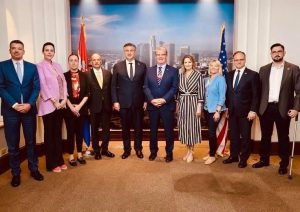 The Prime Minister of Croatia, Andrej Plenković, visited the City of Los Angeles and the Community of San Pedro