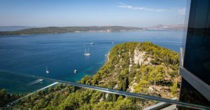 Marjan Hill observation deck in Split