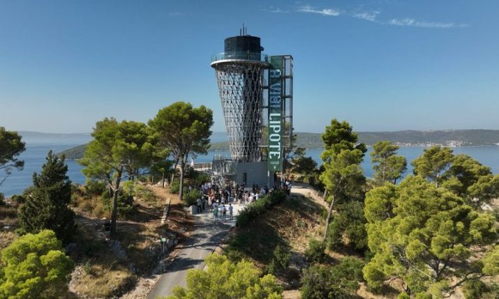 New tourist attraction in Split opens – Observation tower on Marjan