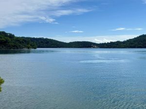 Unusual whirlpools at Mljet National Park