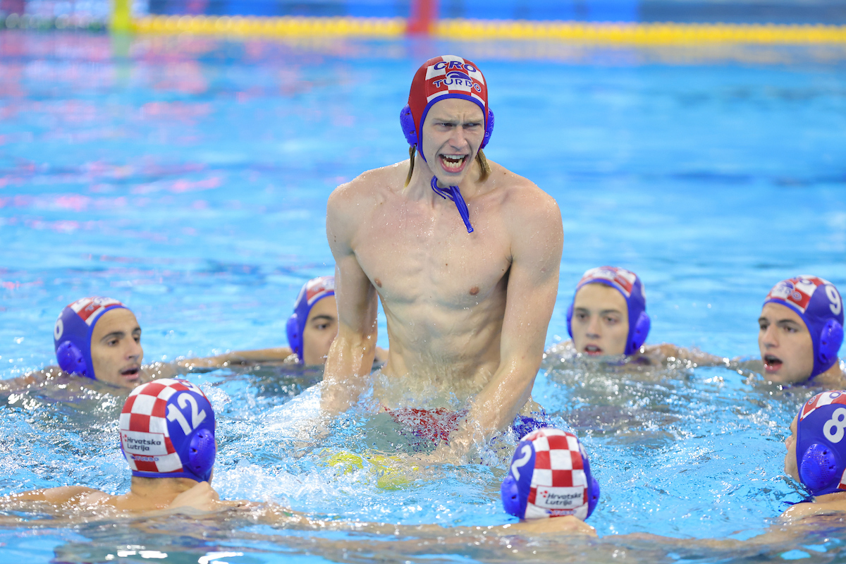 Croatia U-19 water polo team