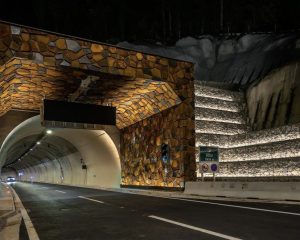 Ucka tunnel lighting