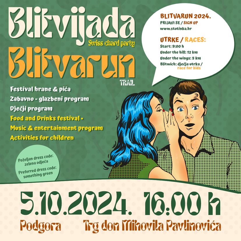 Blitvijada Festival in Podgora