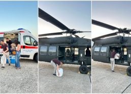 Croatia’s Black Hawk helicopter transports heart for life-saving transplant