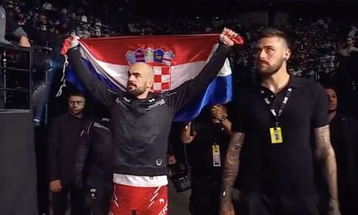 Croatian Ivan Erslan makes his UFC debut