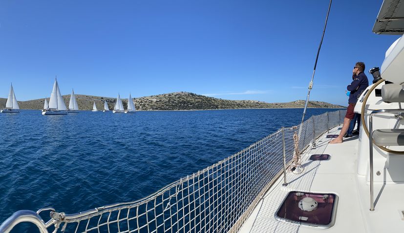 Sailing passion in Croatia 