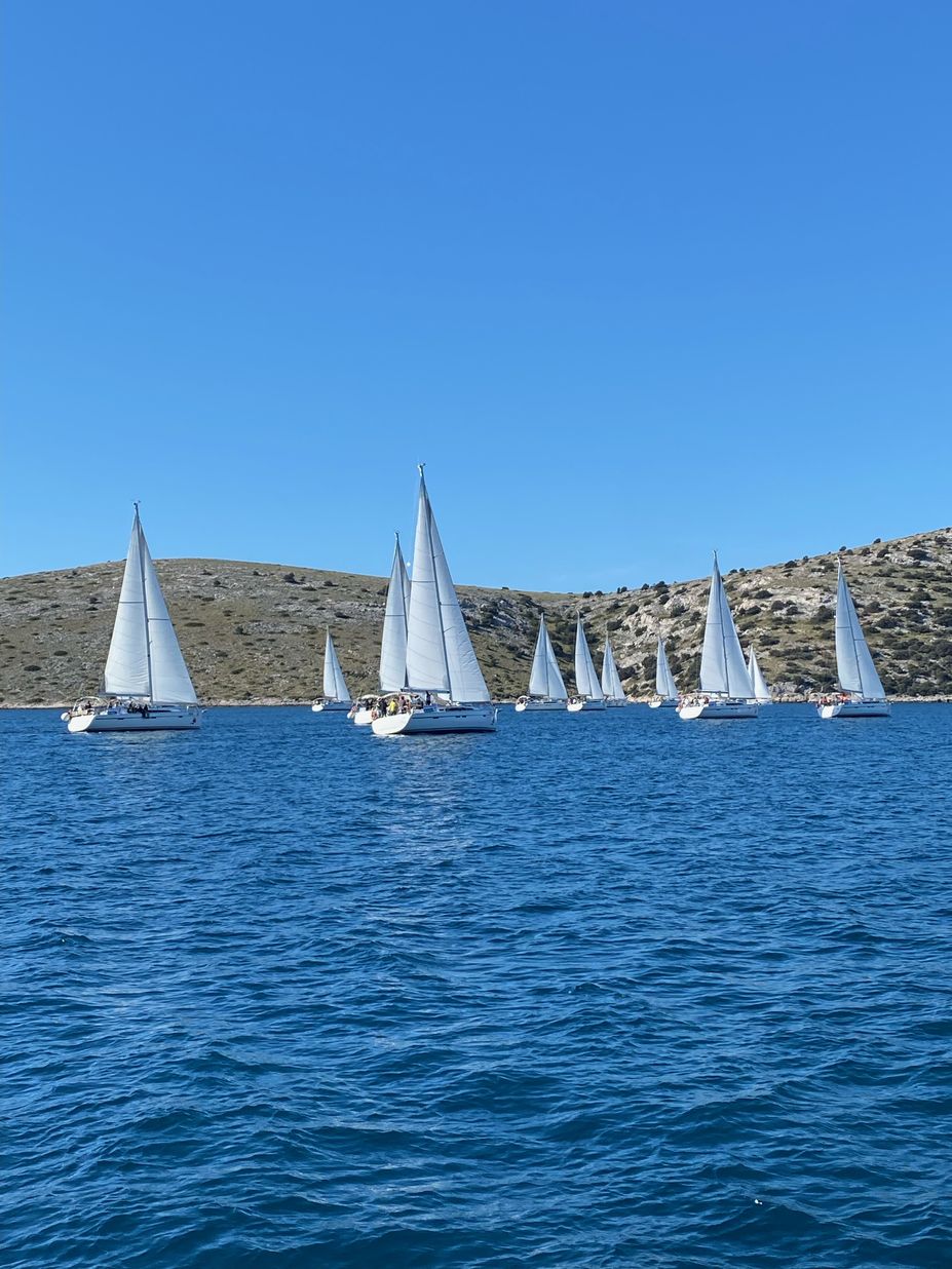 Sailing passion in Croatia 