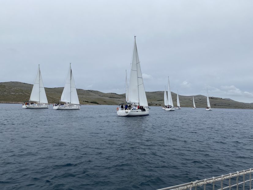 Sailing passion in Croatia 