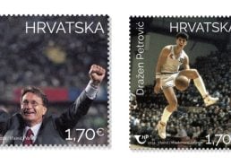 Croatia’s late sports legends get their own stamps