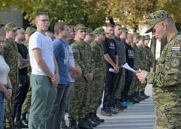 VIDEO: Croatian army sees highest intake in five years