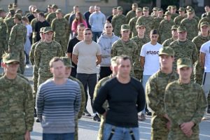 voluntary military training at the Basic Military Training Battalion of the “Fran Krsto Frankopan” Training and Doctrine Command of the Croatian Army in Požega.