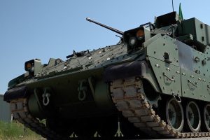 Bradley Fighting Vehicle tested in Croatia