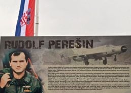 The heroic fighter pilot who defected to Croatian side remembered 