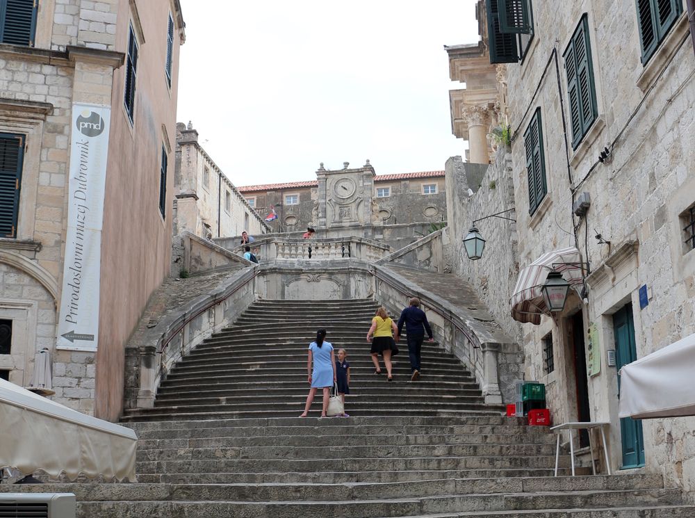 Dubrovnik’s iconic Jesuit Stairs