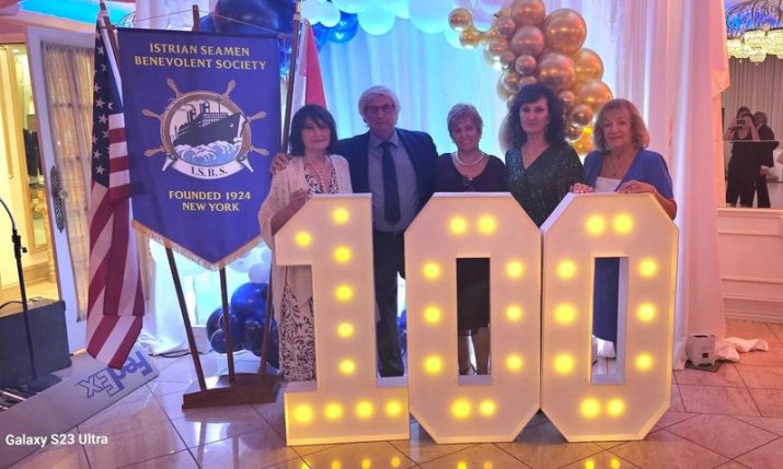 Istrians in New York celebrate 100 years of their society